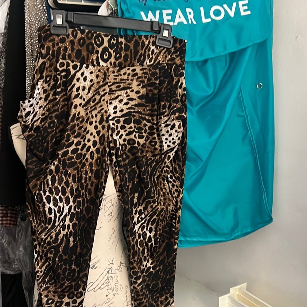Leopard Print Pants